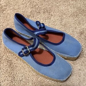 Amazon Blue Espadrilles for Women